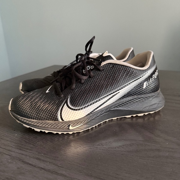 Nike Vapor Edge Turf Men's Soccer Cleat Cd0086-001, Size 8,5 Black/White - Picture 2 of 11